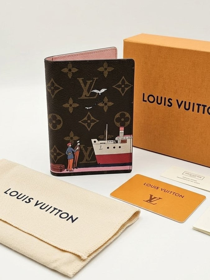 LV Monogram Passport Cover