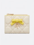 Dior Qixi Lady Dior Dahlia Wallet