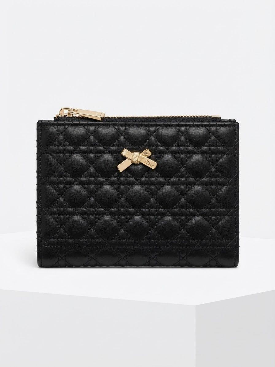 Lady Dior Dahlia Wallet