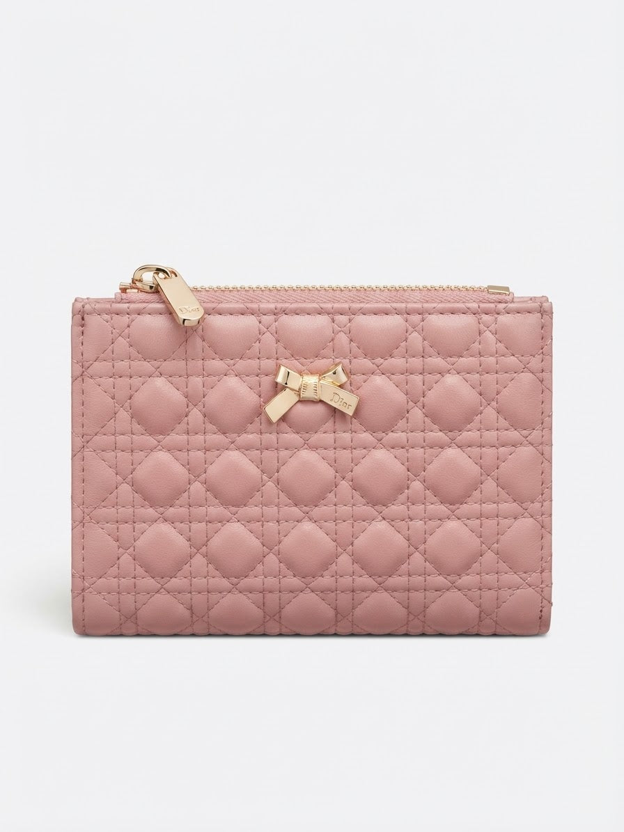 Lady Dior Dahlia Wallet