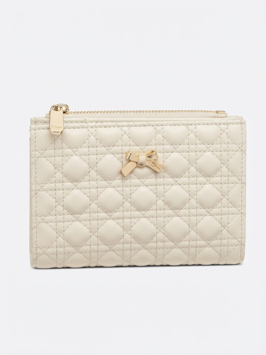 Lady Dior Dahlia Wallet