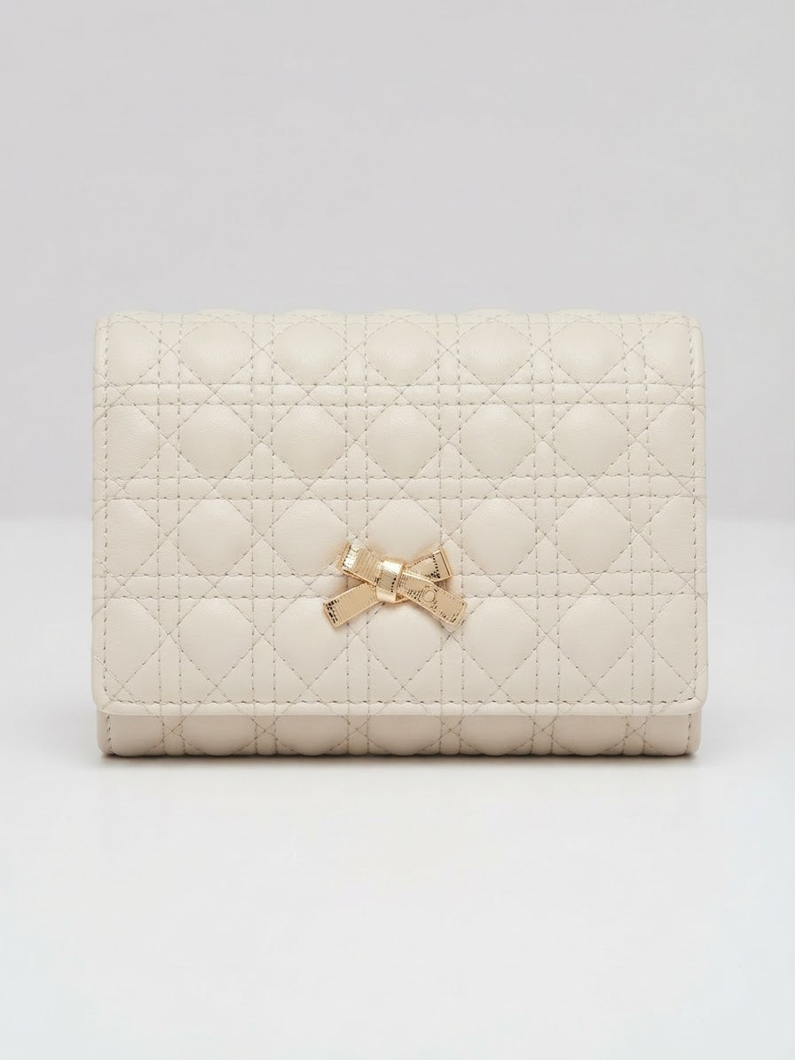 Dior Baby Bow Glycine Wallet