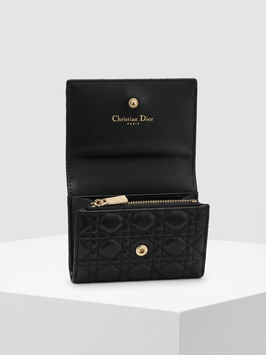 Dior Baby Bow Glycine Wallet
