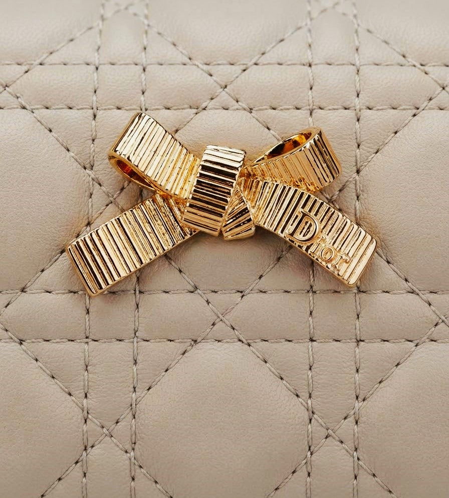 Dior Baby Bow Magnetic Card Holder