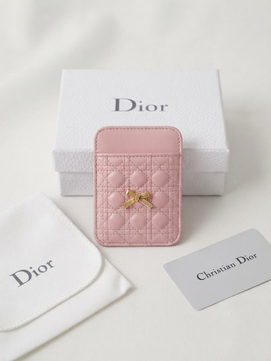 Dior Baby Bow Magnetic Card Holder