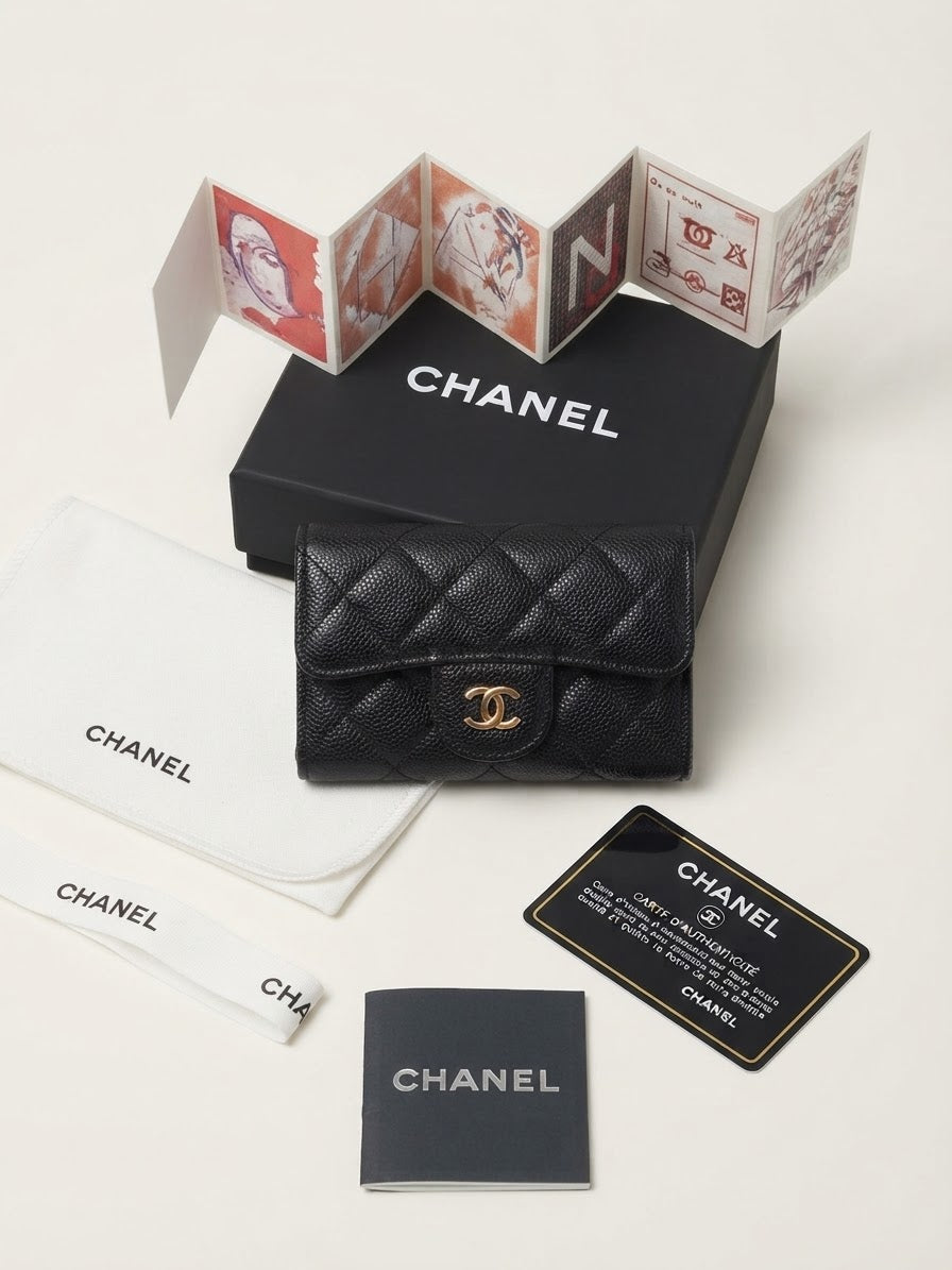 Chanel Classic Flap Card Holder
