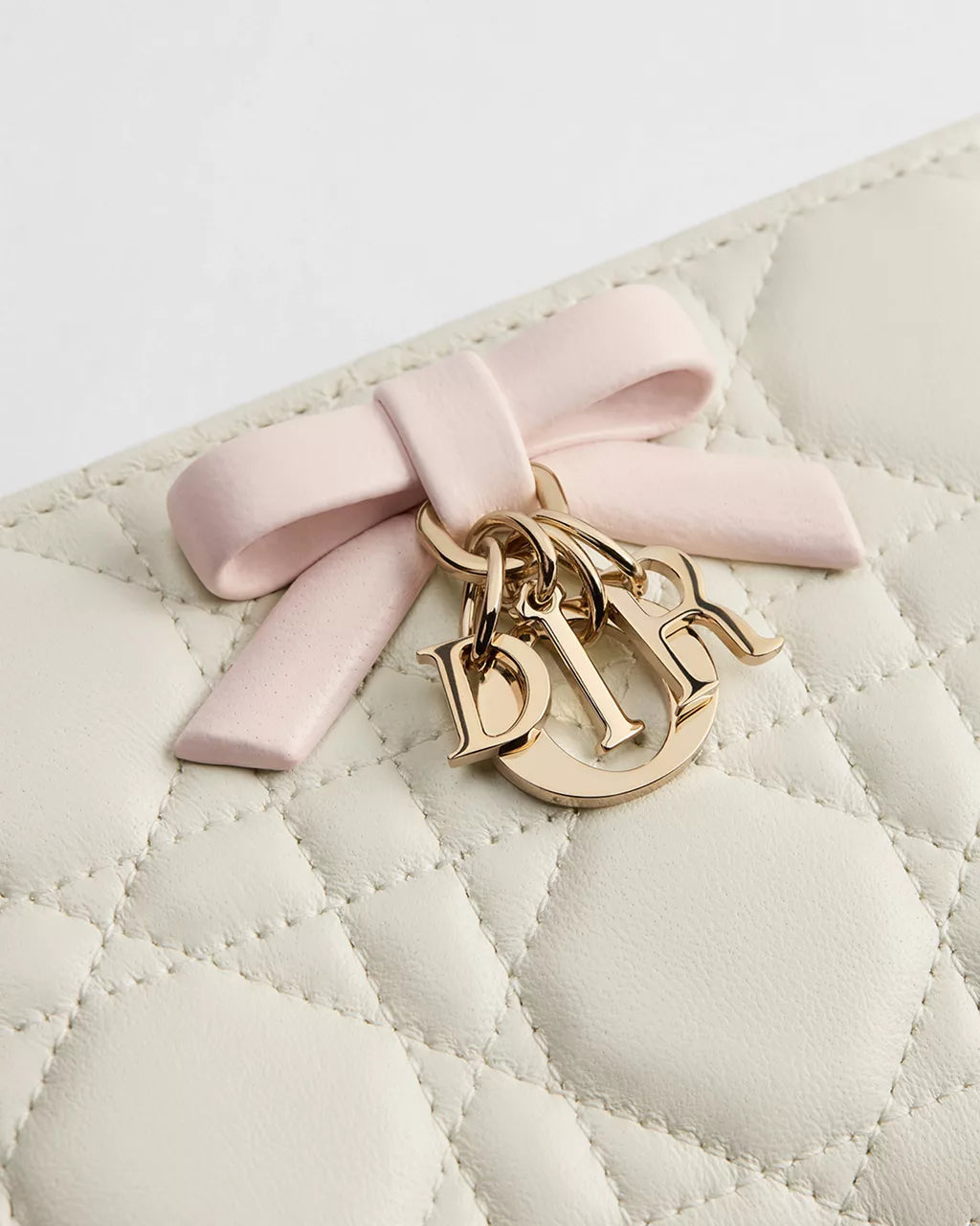Dior Qixi Lady Dior Dahlia Wallet