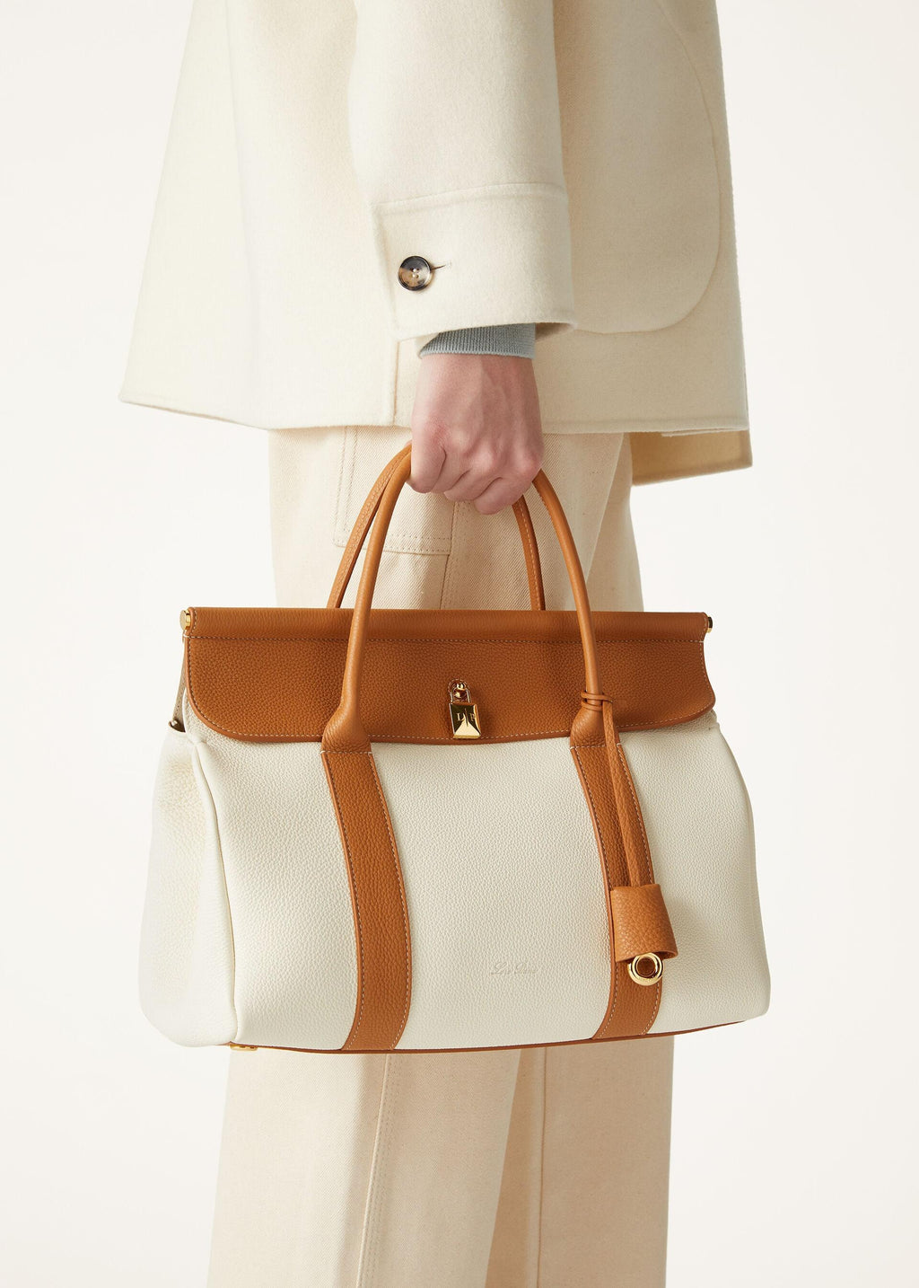 Loom Bag L32 Cotton, Linen Natural