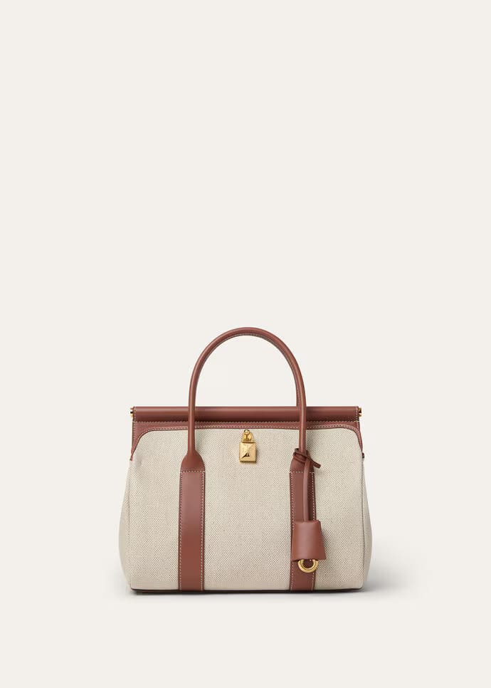 Loom Bag L32 Cotton, Linen Natural