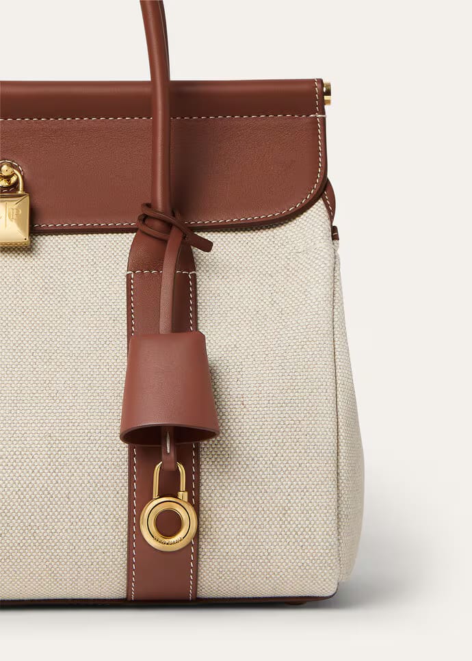 Loom Bag L32 Cotton, Linen Natural