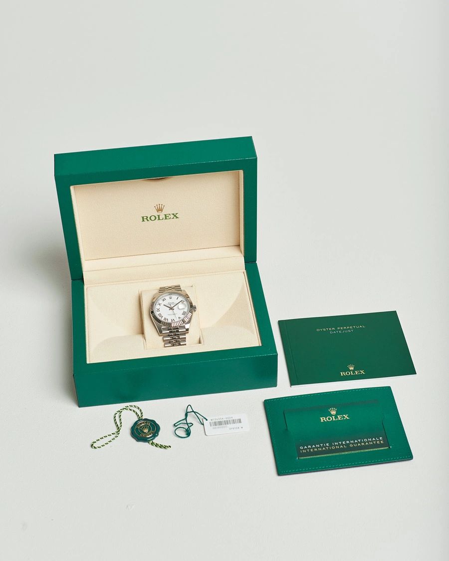 Rolex Date White Dial
