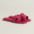Hermès women's leather Slide