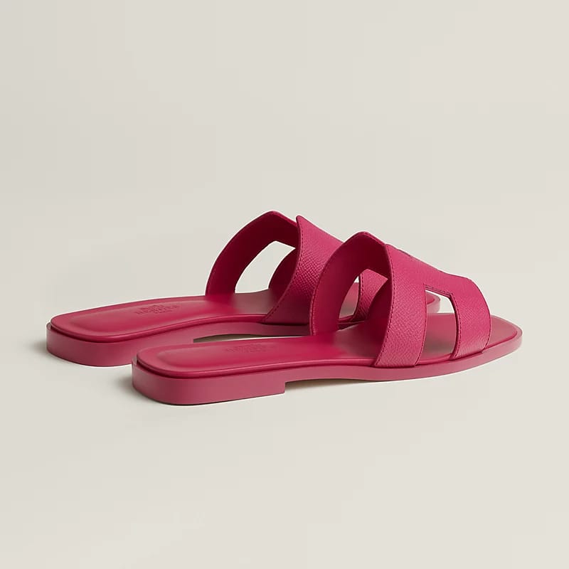 Hermès women's leather Slide