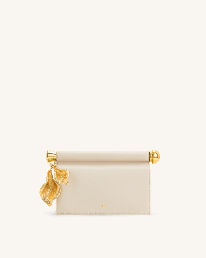 Holly Metal Pendant Embellished Clutch| JW PEI