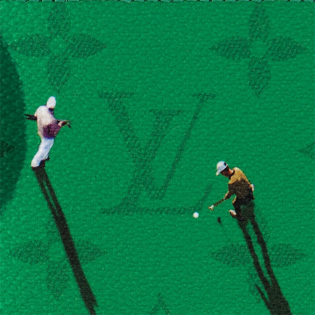 LV Green Card Holder