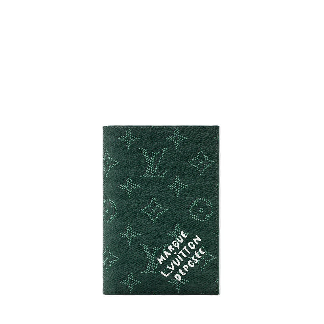 Louis Vuitton Passport Cover in Monogram Heritage Linen