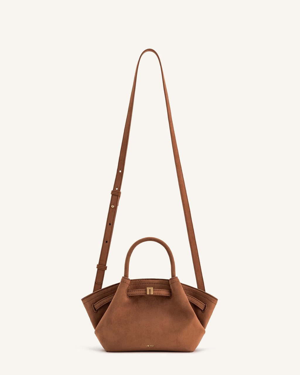 JWPIE-Hana Mini Faux Suede Tote Bag