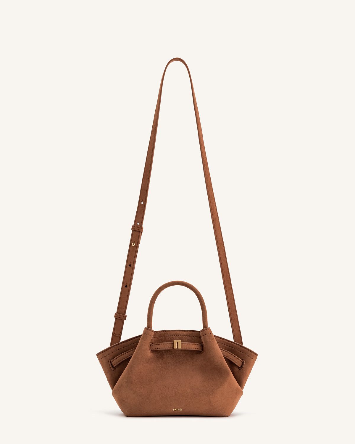 JWPIE-Hana Mini Faux Suede Tote Bag