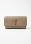 YSL-Inspired Quilted Leather Shoulder Bag