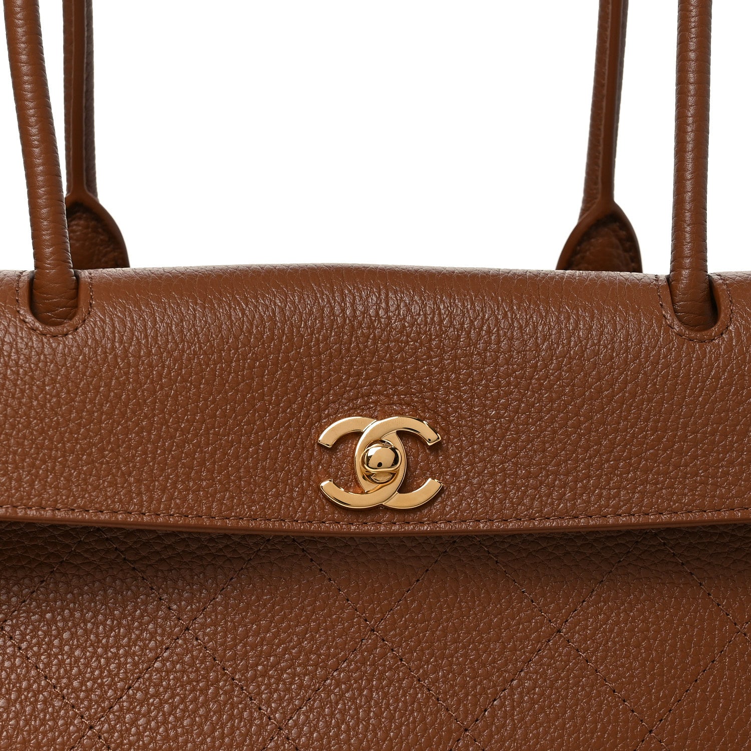 Chanel grained calfskin stitched Urban Essentials small shopping bag