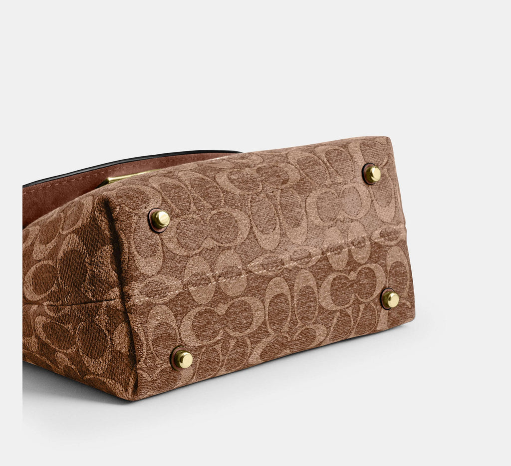 Emory Top Handle Bag In Signature Chenille