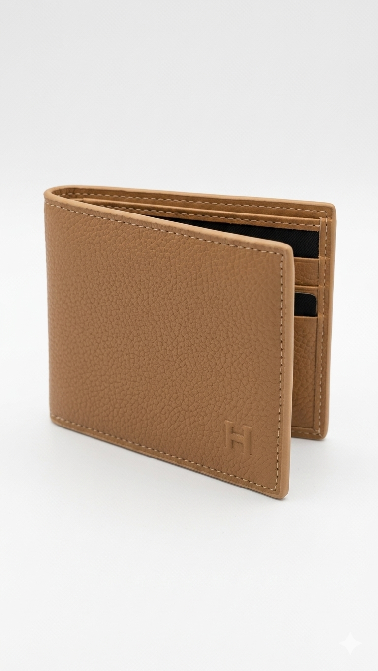 Hermes Leather Bifold Men