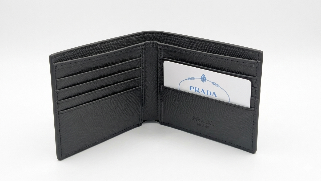 Prada Saffiano Bifold Wallet
