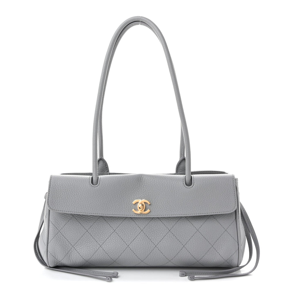 Chanel grained calfskin stitched Urban Essentials small shopping bag