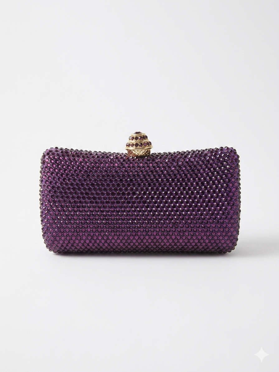 Swarovski clutch