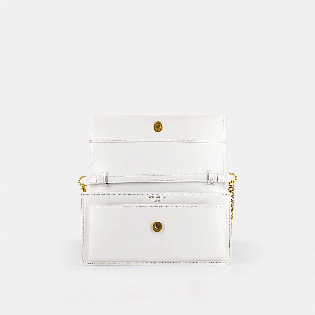 YSL-Inspired Quilted Leather Shoulder Bag