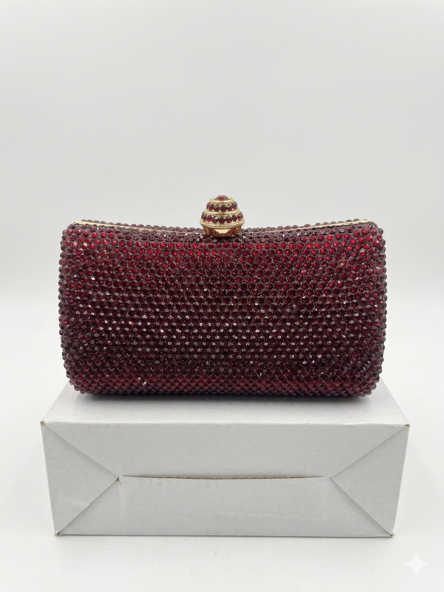 Swarovski clutch