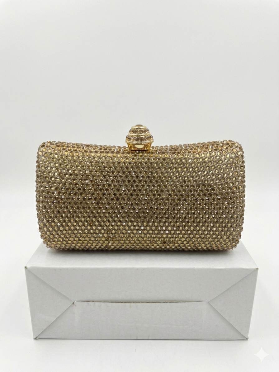 Swarovski clutch