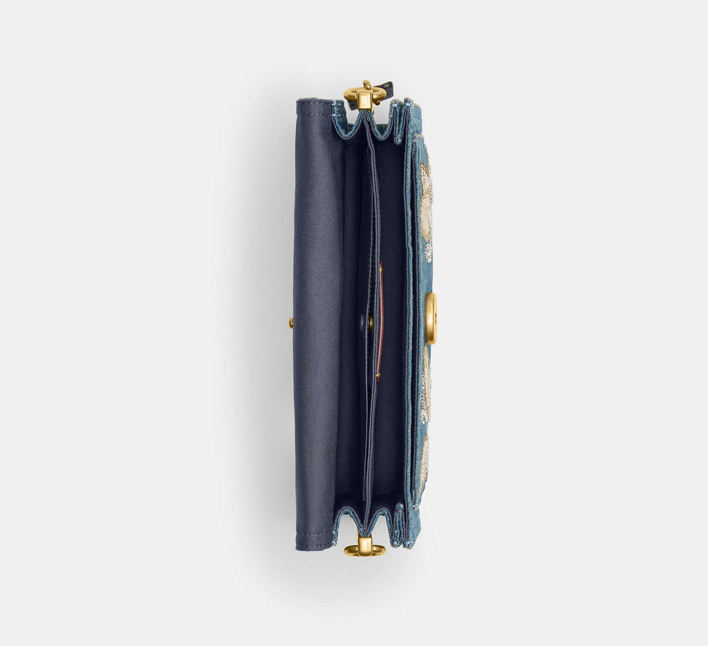 Tabby Shoulder Bag 26 With Butterfly Embellishment
