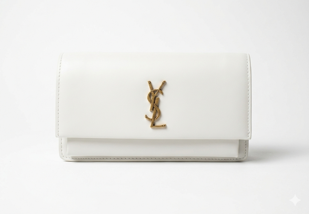 YSL-Inspired Quilted Leather Shoulder Bag