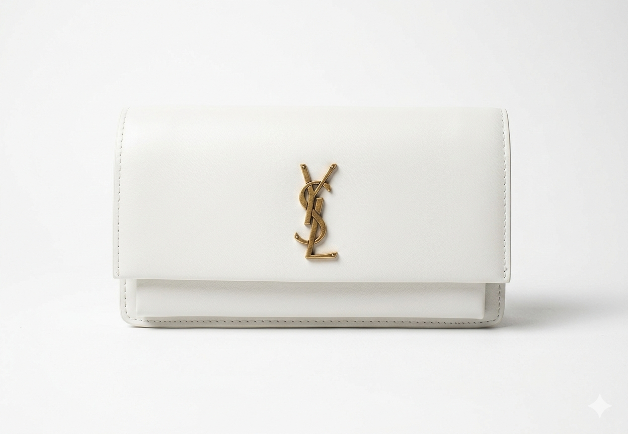 YSL-Inspired Quilted Leather Shoulder Bag