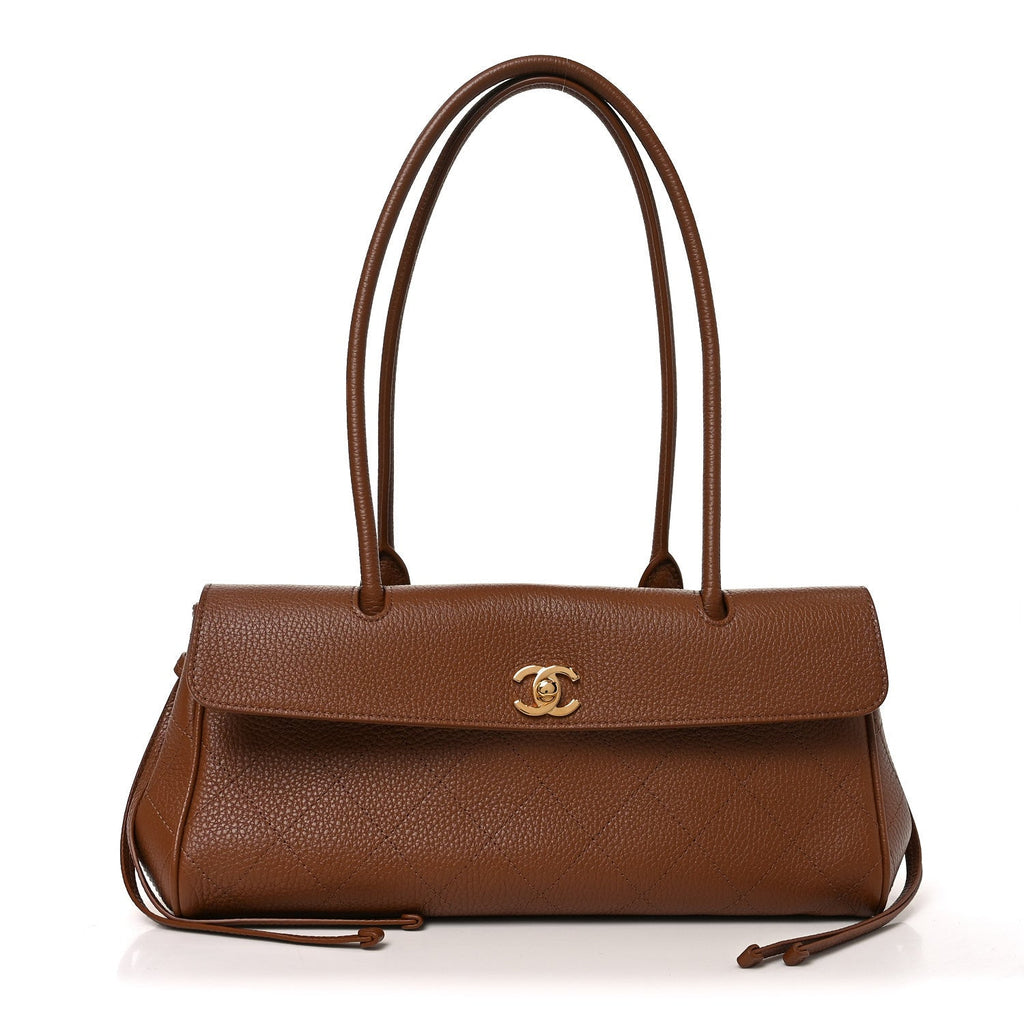 Chanel grained calfskin stitched Urban Essentials small shopping bag