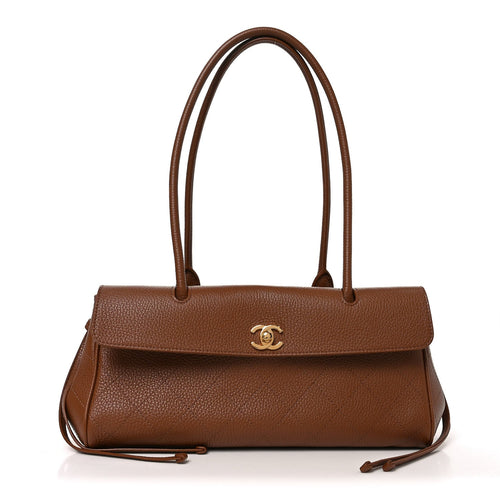 Chanel grained calfskin stitched Urban Essentials small shopping bag