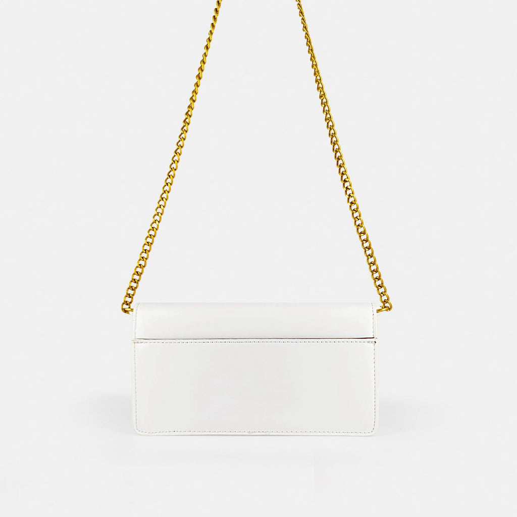 YSL-Inspired Quilted Leather Shoulder Bag