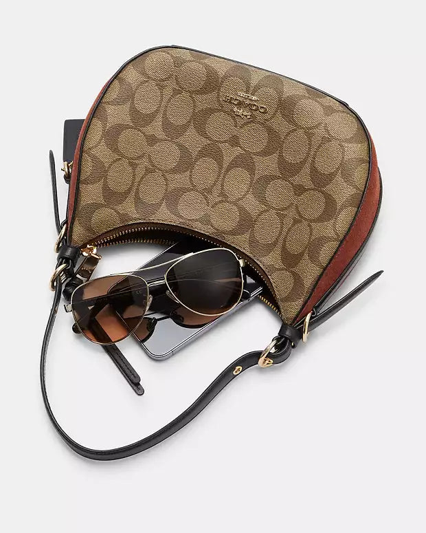 Kleo Hobo In Signature Canvas