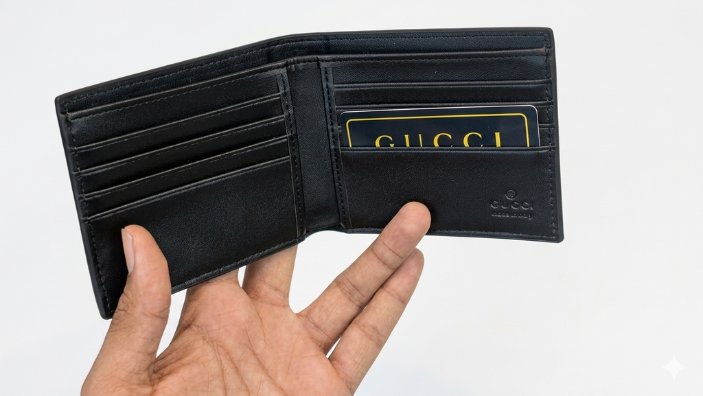 GG bi-fold wallet
