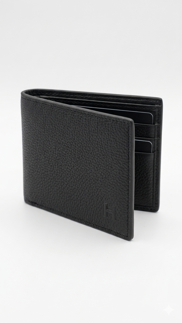 Hermes Leather Bifold Men