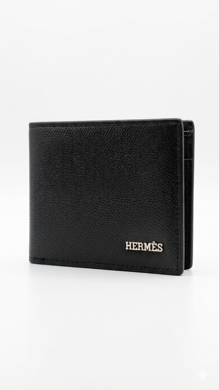 Hermes Leather Bifold Men