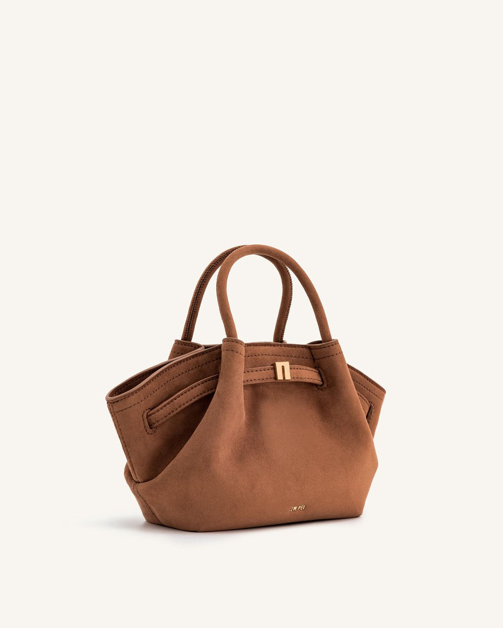 JWPIE-Hana Mini Faux Suede Tote Bag