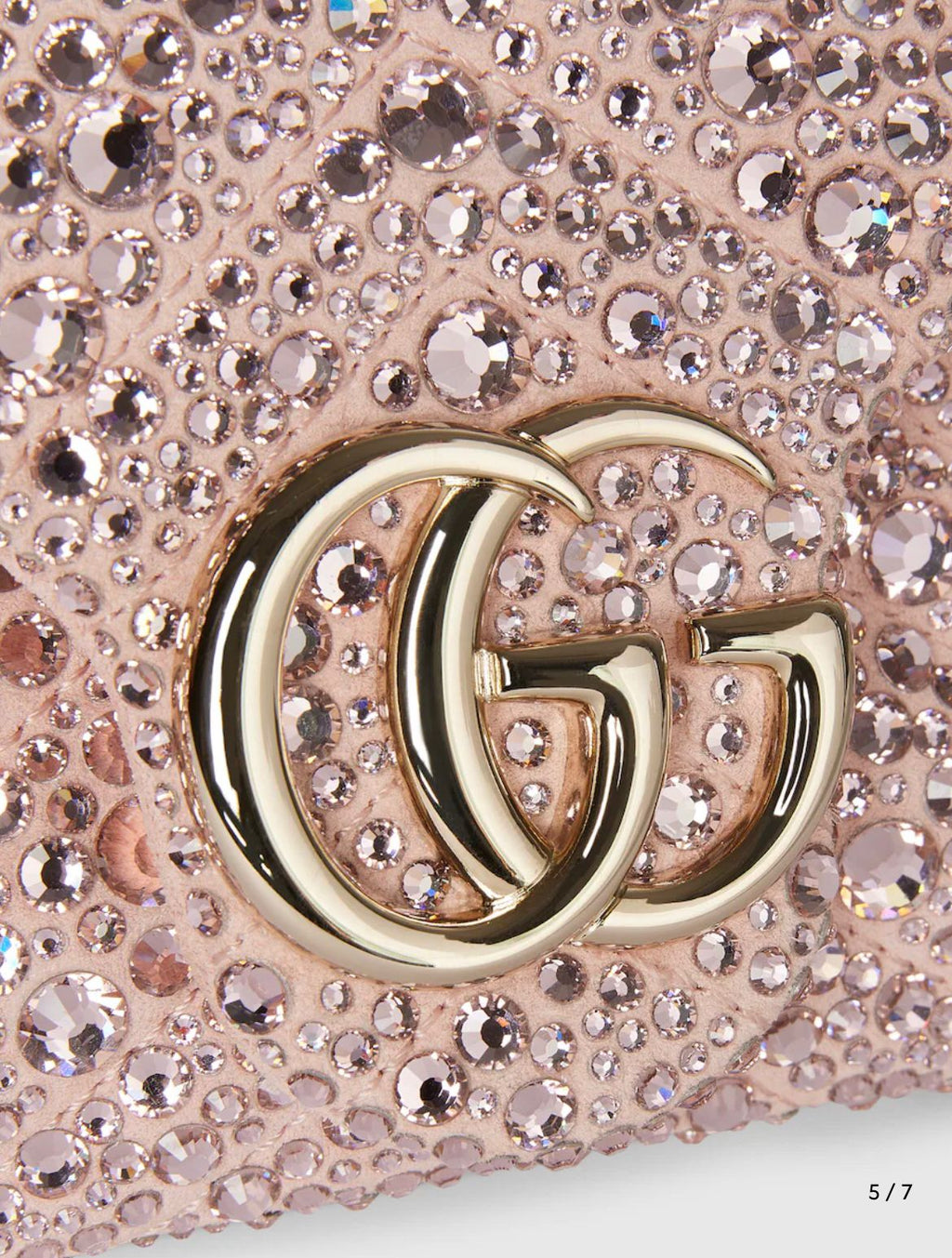 GG Marmont crystals mini shoulder bag