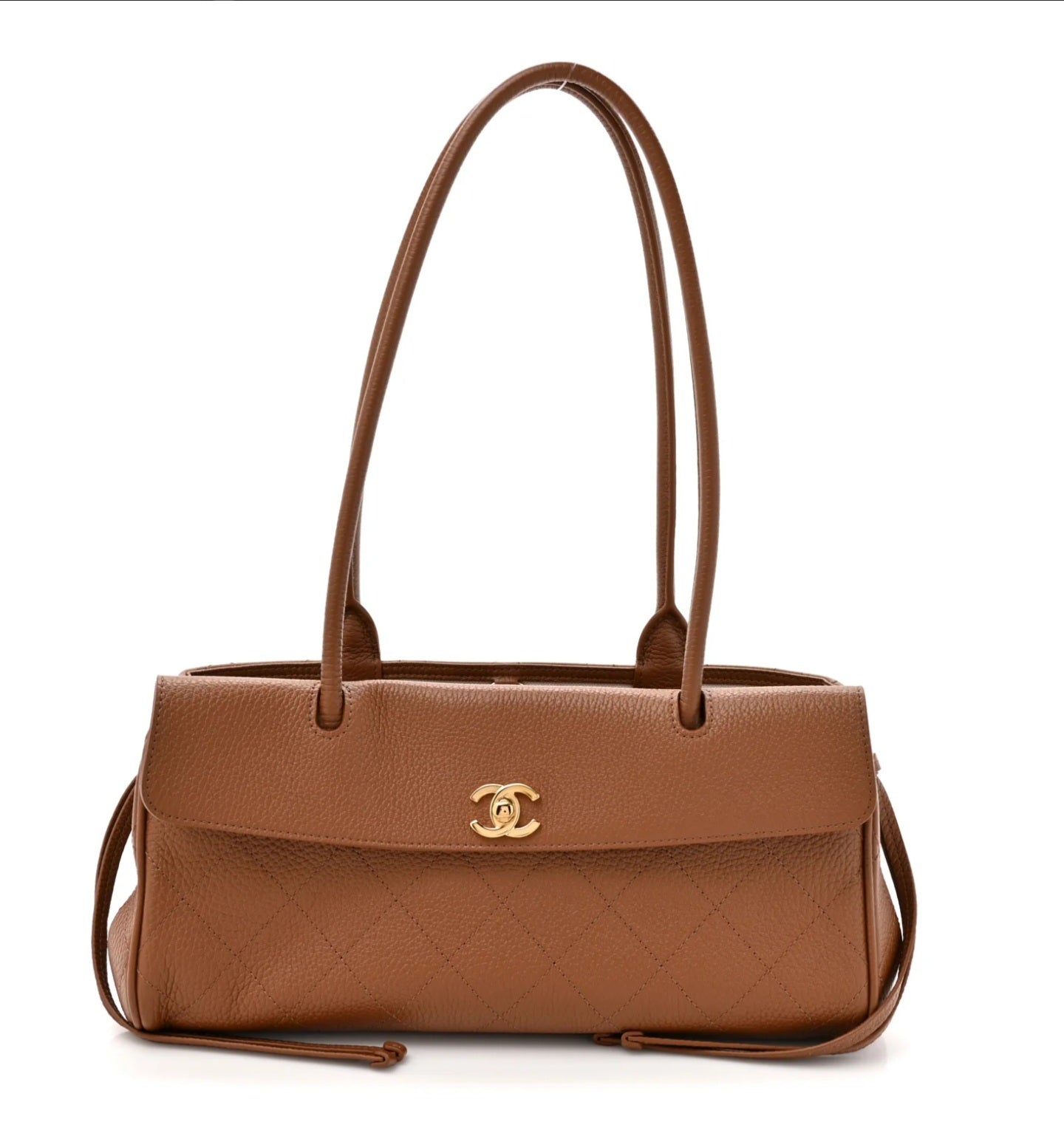 Chanel grained calfskin stitched Urban Essentials small shopping bag